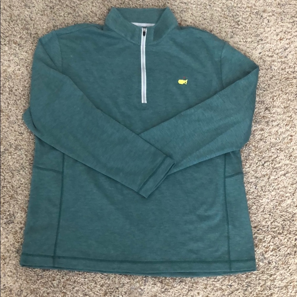 New men’s Masters Performance Tech 1/4 zip, size M